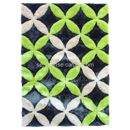 Tabel Tufted Shagy Rug med 3D modern design